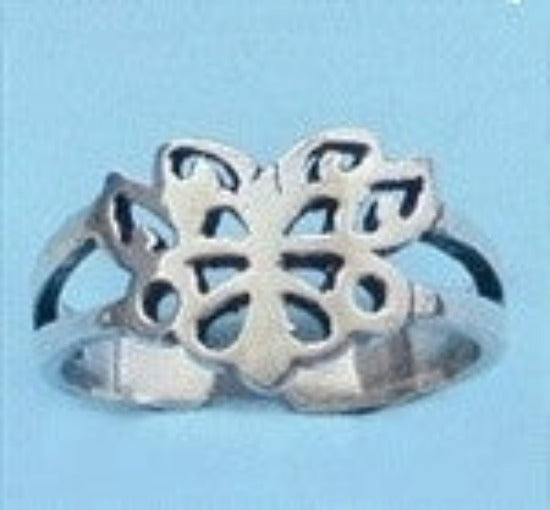 Butterfly Sterling Silver Toe Ring