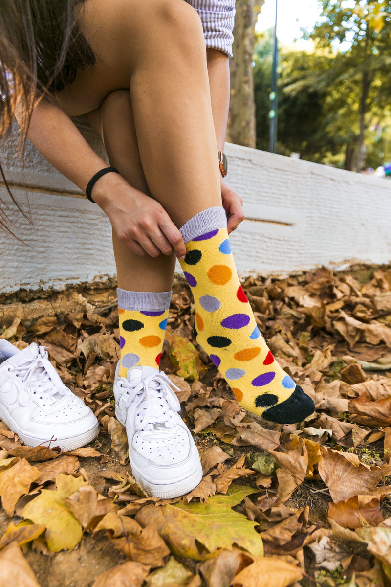 Women's Modern Dots Socks Set