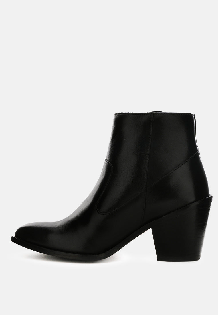 Viviana Ankle Boots With Zipper