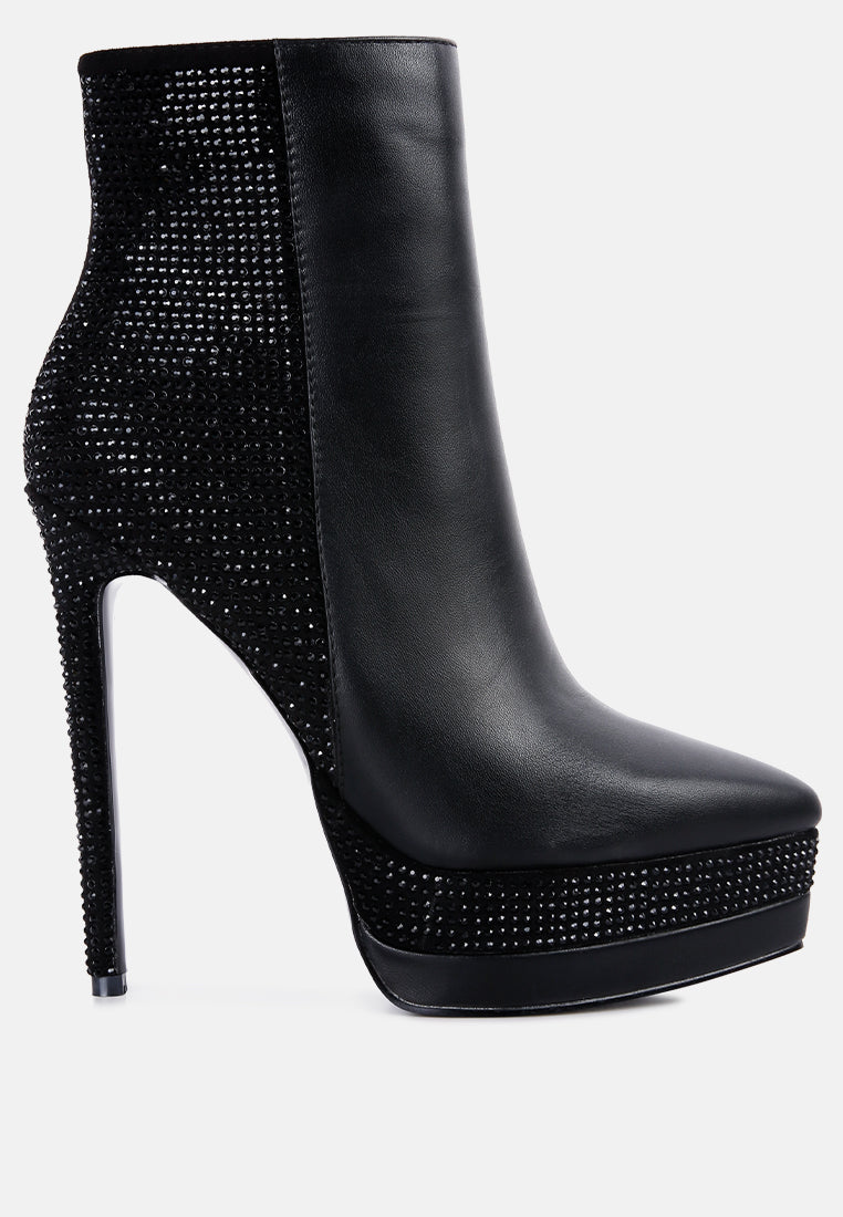 Encanto High Heeled Ankle Boots