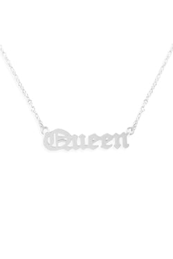 Ina777 - Queen Pendant Chain Necklace