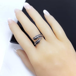 Ariel Feather Wrap Ring