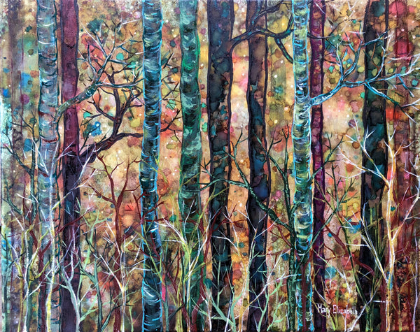 Dream Forest at Dusk : Prints