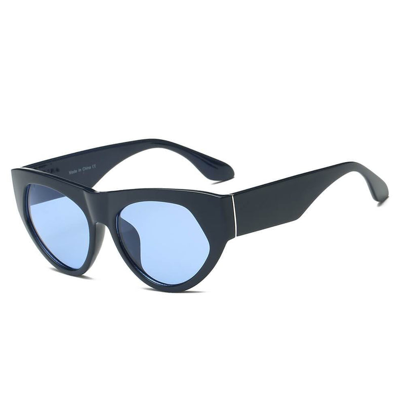 CABAZON | S1059 - Women Round Cat Eye Sunglasses