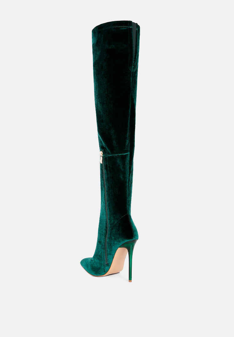 Madmiss Stiletto Calf Boots