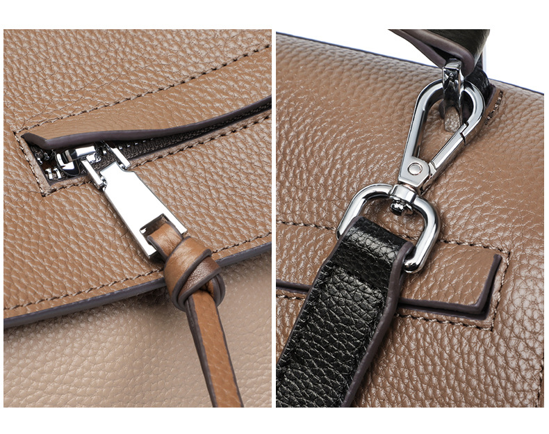 Genuine Leather Bag for Female Bag Shoulder Bag Large Capacity