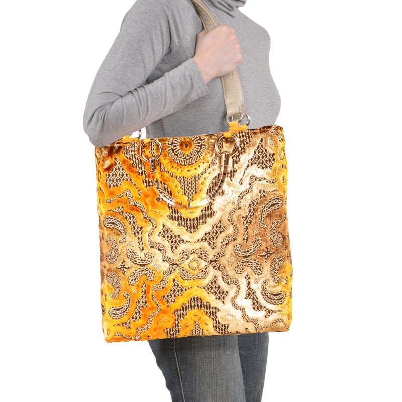 Baroque Gold  Large Tote