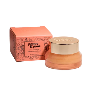 Poppy & Pout Lip Scrub - Pink Grapefruit