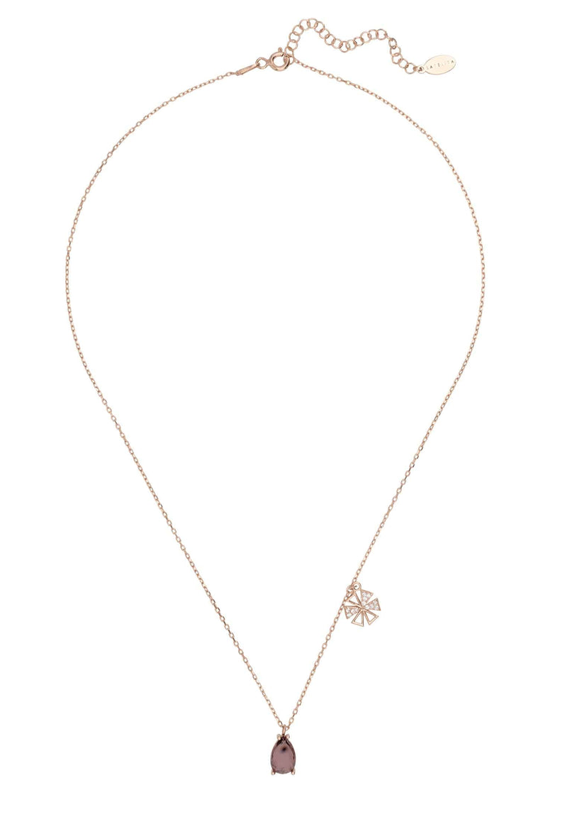 Paris Pendant Necklace Rosegold