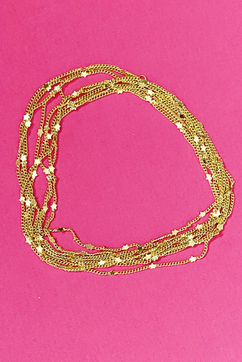 Show Me the Ways Necklace, Gold