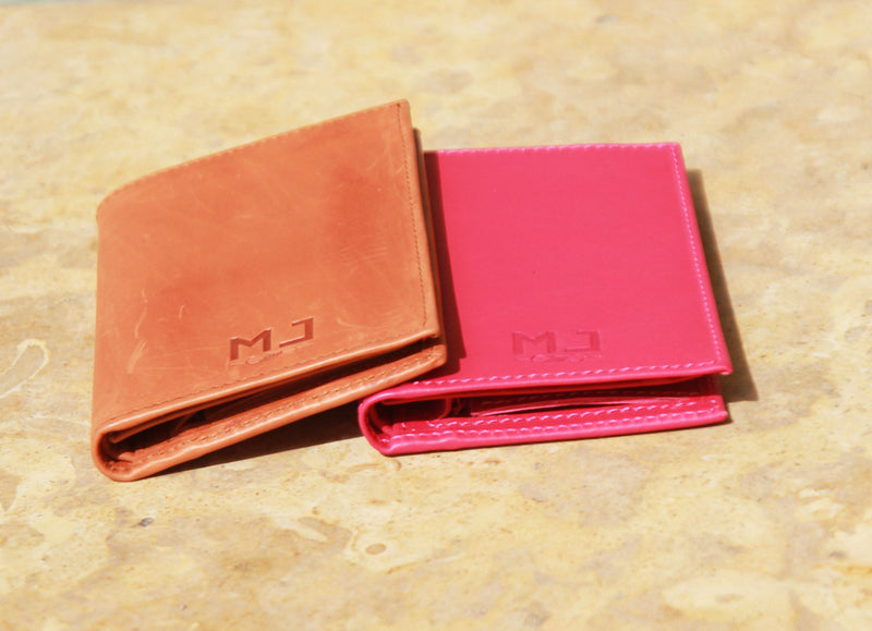 Miss Vintage - Women's Brown Leather Wallet