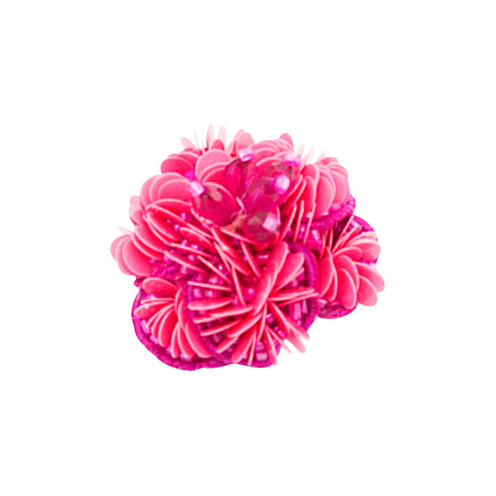 Yellow & Pink Flower-Magnet (Set of 2)