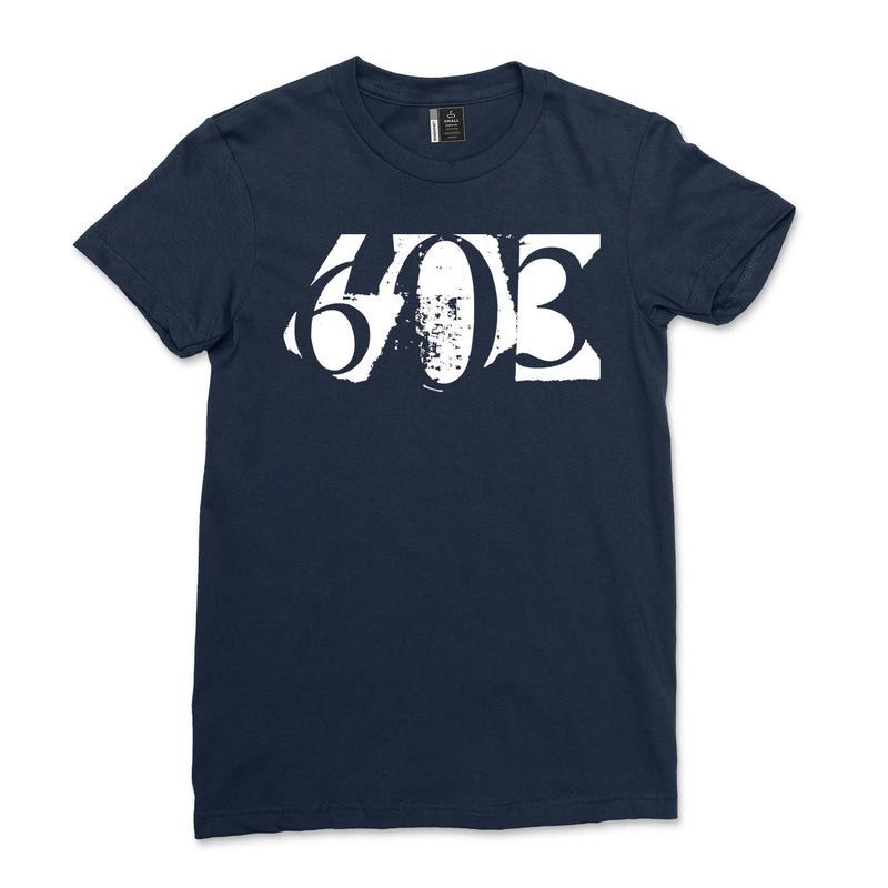 Women and Mens Area Code 603 T Shirt