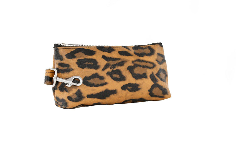 Brown Leopard SIGNATURE IT BAG • Pouch