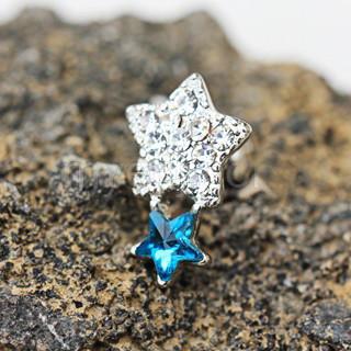 316L Stainless Steel Art of Brilliance Shining Star Cartilage Earring