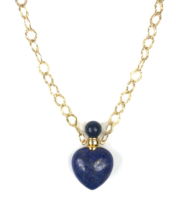 Lapis Lazuli Heart Necklace