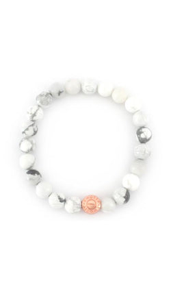 Tessa Bracelet | White Howlite