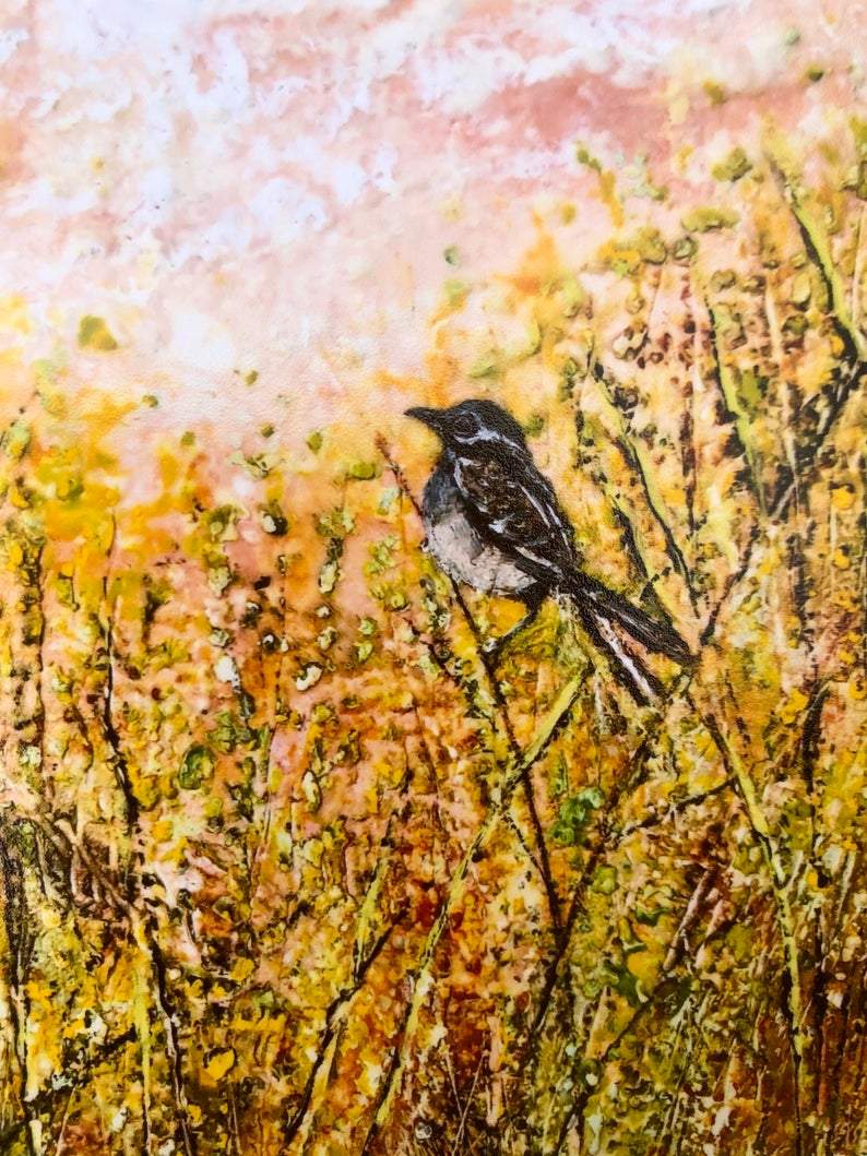 Sparrow in the Meadow : Prints