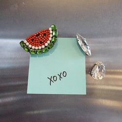 Watermelon & Stones-Magnet (Set of 3)