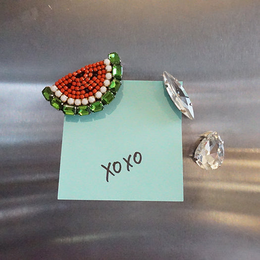 Watermelon & Stones-Magnet (Set of 3)