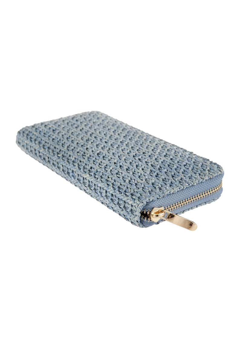 Hdg2724 - Crocheted Single Zipper Wallet