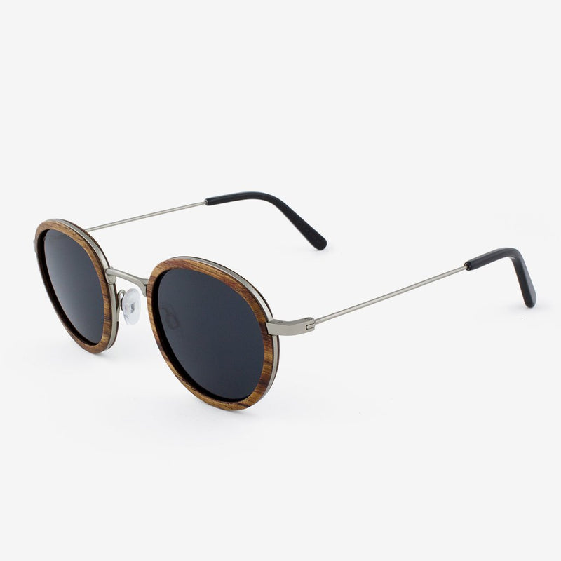 Pasco - Featherlight Titanium & Wood Sunglasses