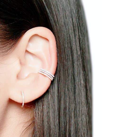 CZ Diamond Ear Cuff