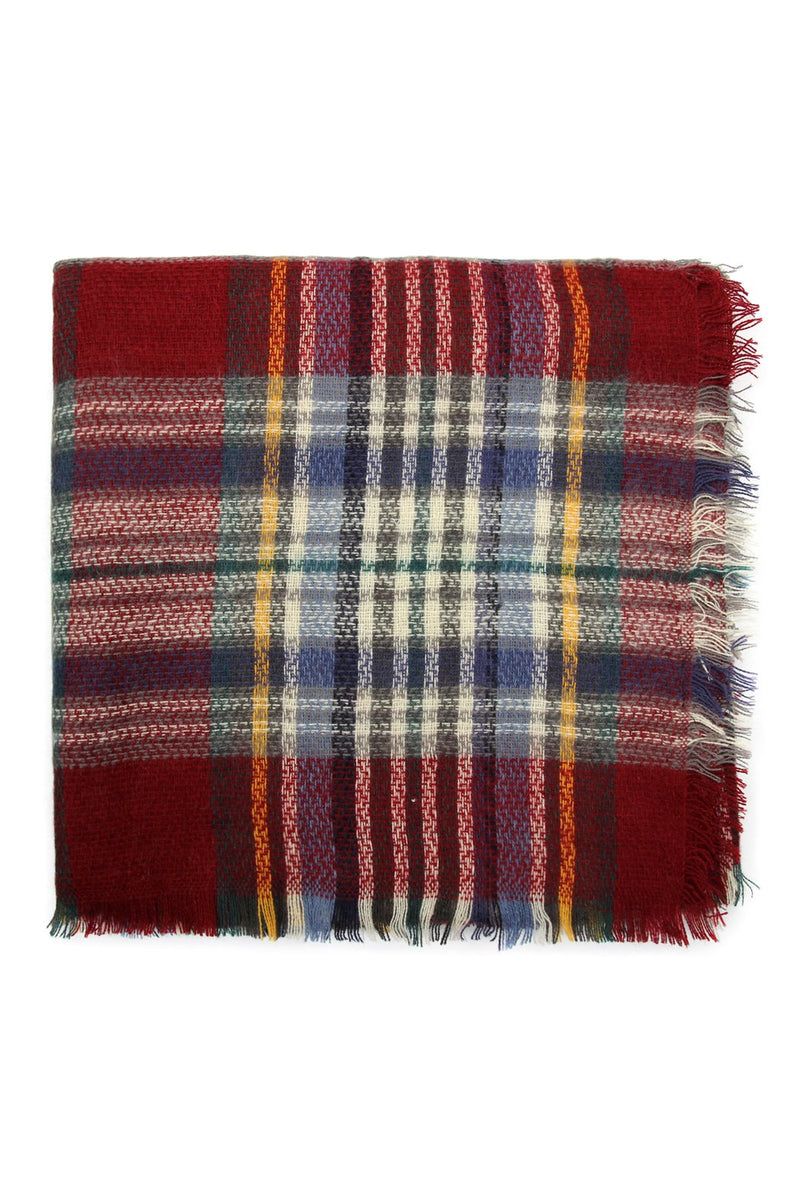 Fringe Blanket Scarf - Style 5