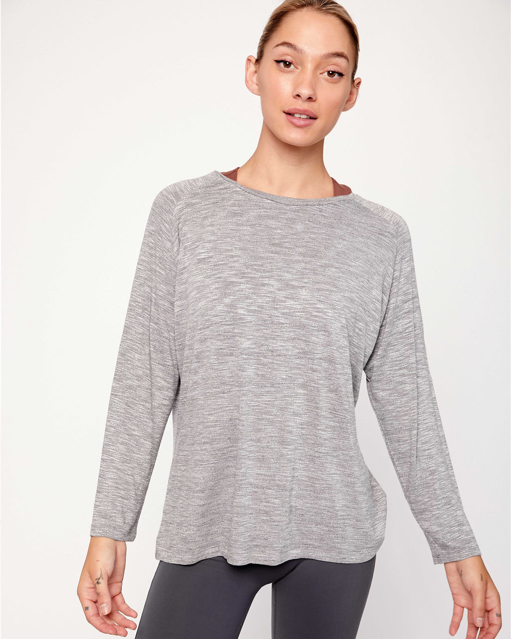 Kim Heathered Pullover – Boho Jeans