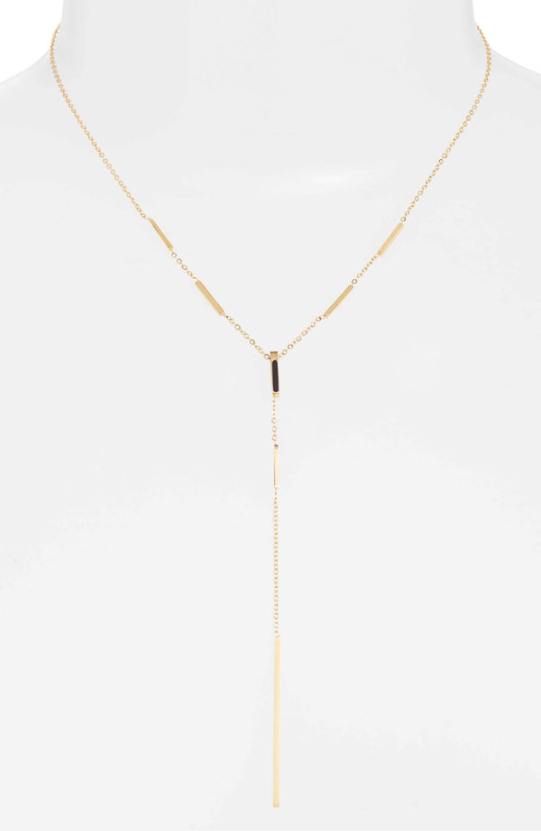 Bar Drop Necklace