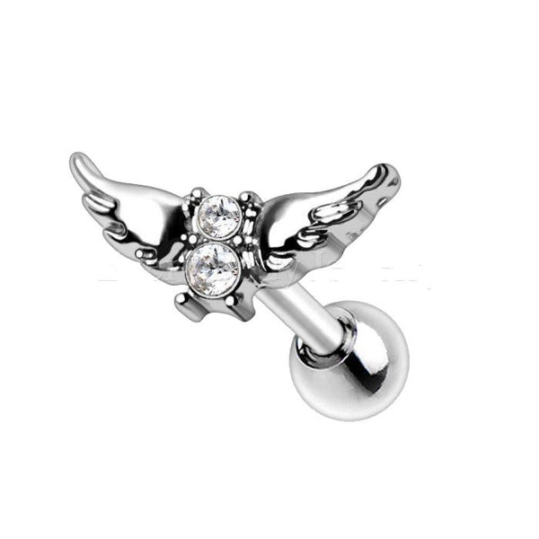 316L Stainless Steel Angel Wings Cartilage Earring