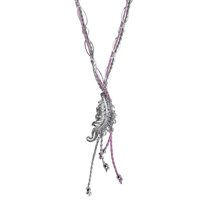 Rodeo Bling Necklace- Rose