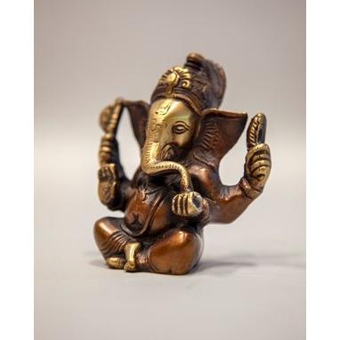 Sitting Ganesha Statue Yoga Studio Home Sacred Space Gifts