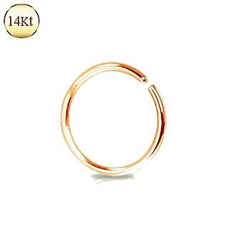 14Kt. Rose Gold Seamless Ring