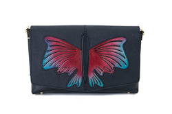 Butterfly Black Crossbody