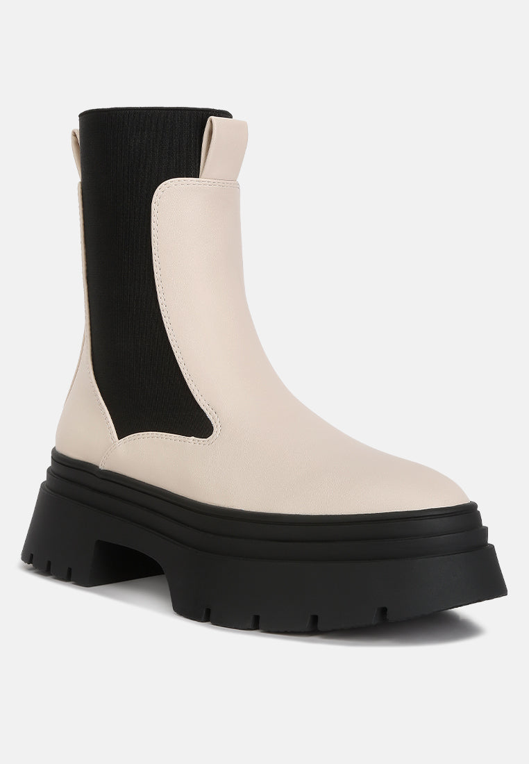 Ronin High Top Chunky Chelsea Boots