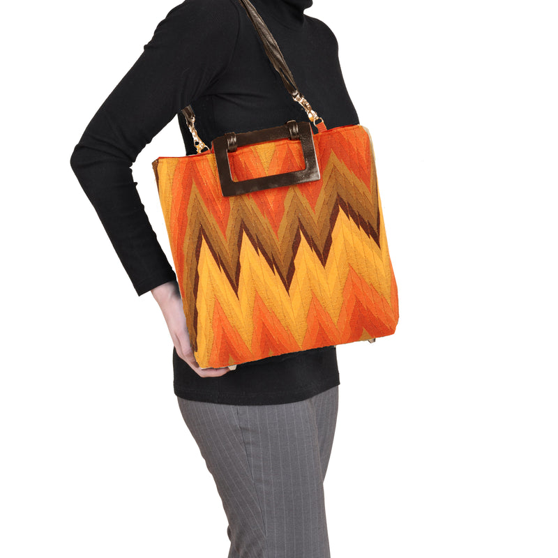 Flame Rust Small Tote