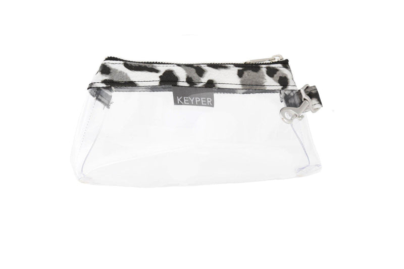 Snow Leopard CLEAR IT BAG • Pouch - Signature Trim