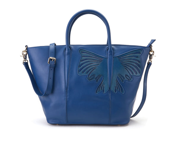 Butterfly Blue Top Handle