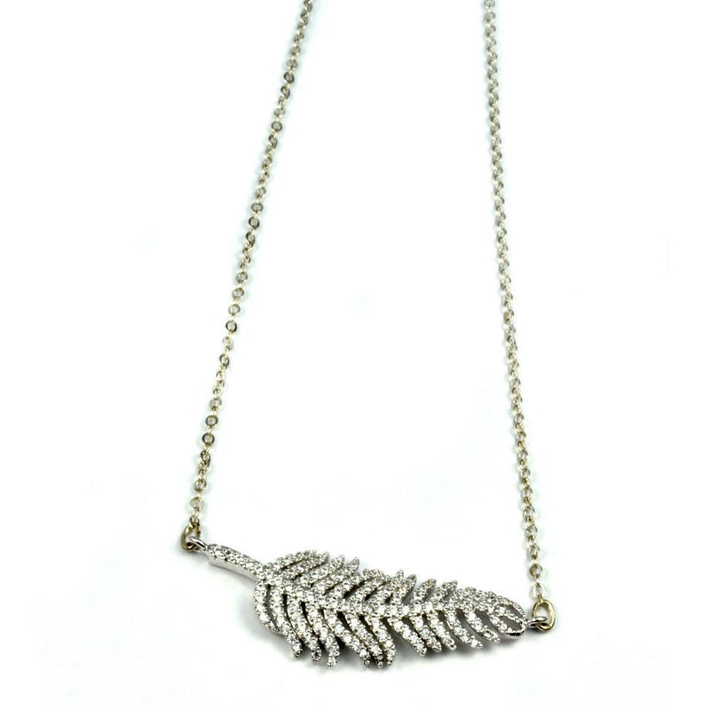 Abigail Feather Necklace