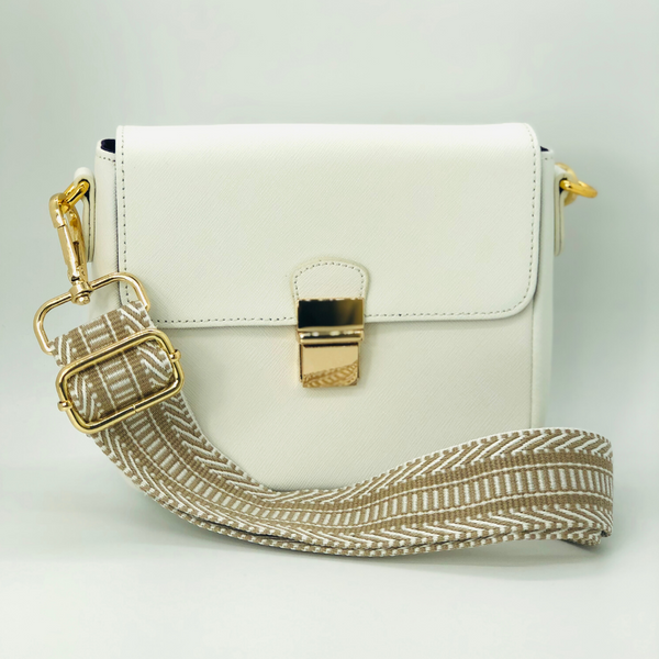 Tiny Leather Handbag -White (Option 1)
