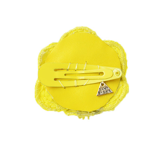 Yellow Flower- Kids Hair Pin