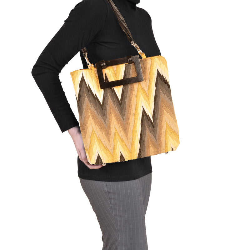 Flame Gold Small Tote