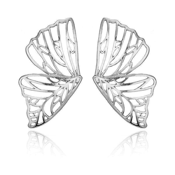 Butterfly -Silver Earrings