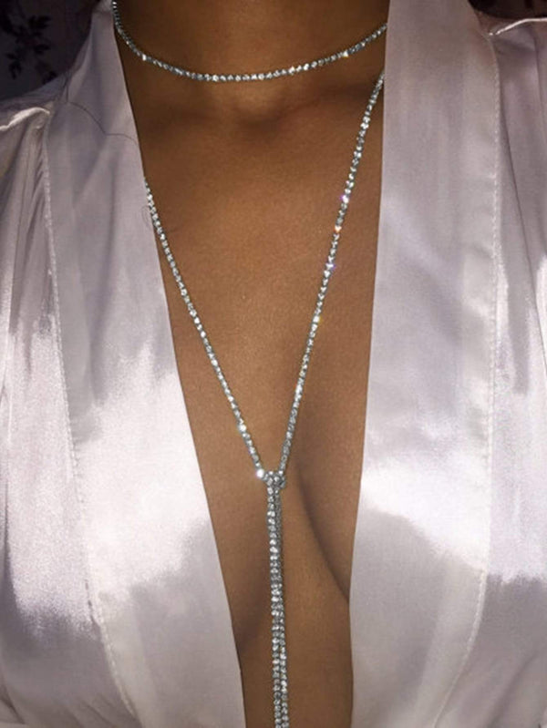 Embellished in Sparkles Necklace